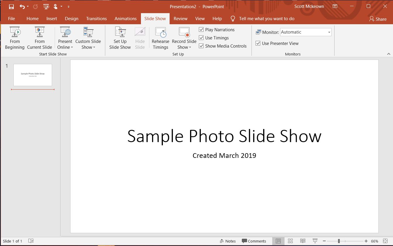 How to create a Photo Slide Show in PowerPoint ITFixed Computer Services