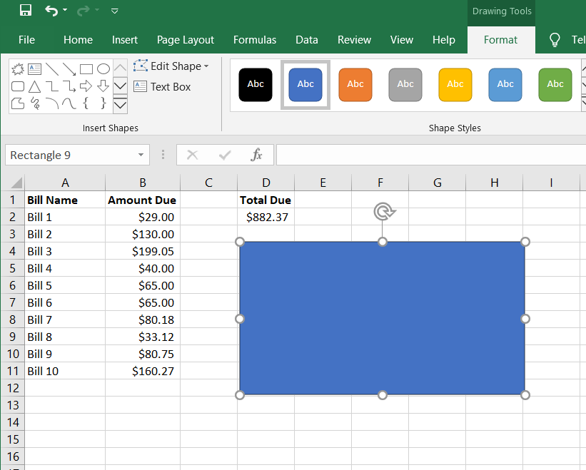 How to insert a graphic object in Microsoft Excel | ITFixed